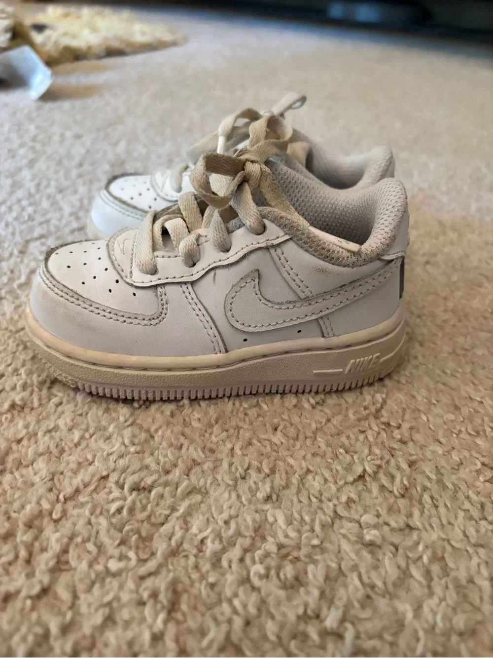 Nike Kids' White Low-Top Sneakers